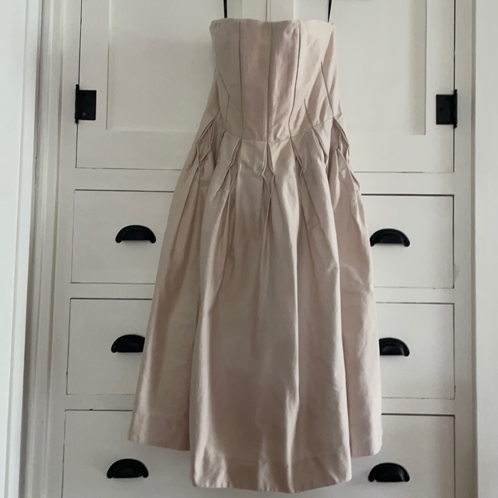 Calvin Klein strapless dress